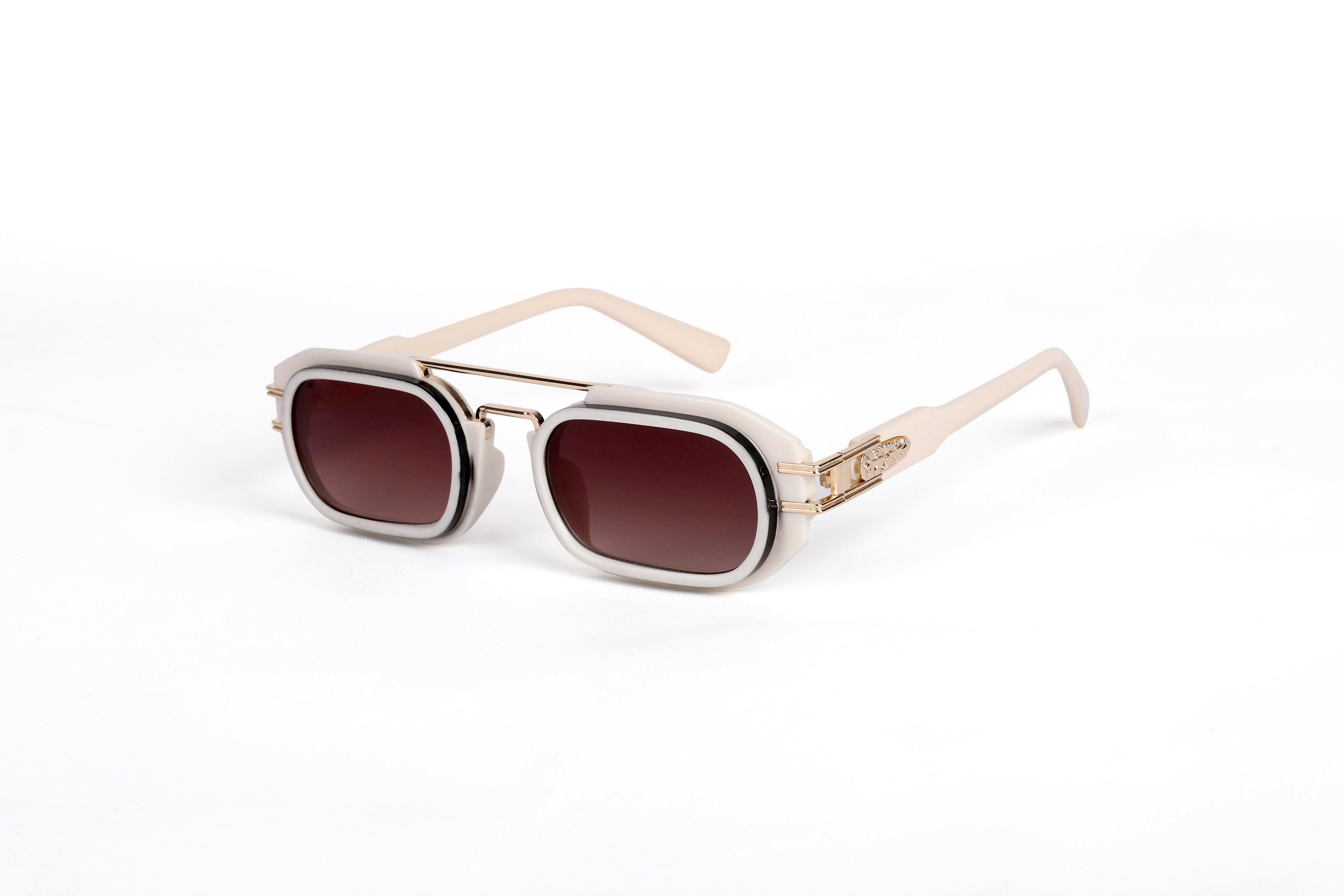 Timeless Duo-White Sunglasses