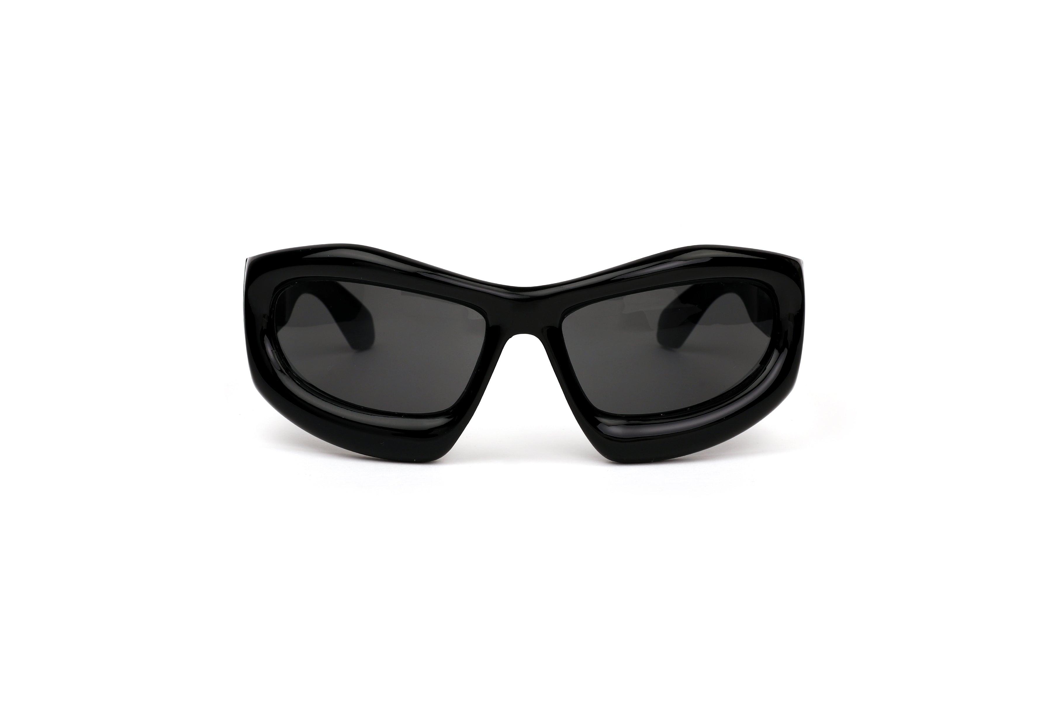 Bold Wrap-Around Design Sunglasses