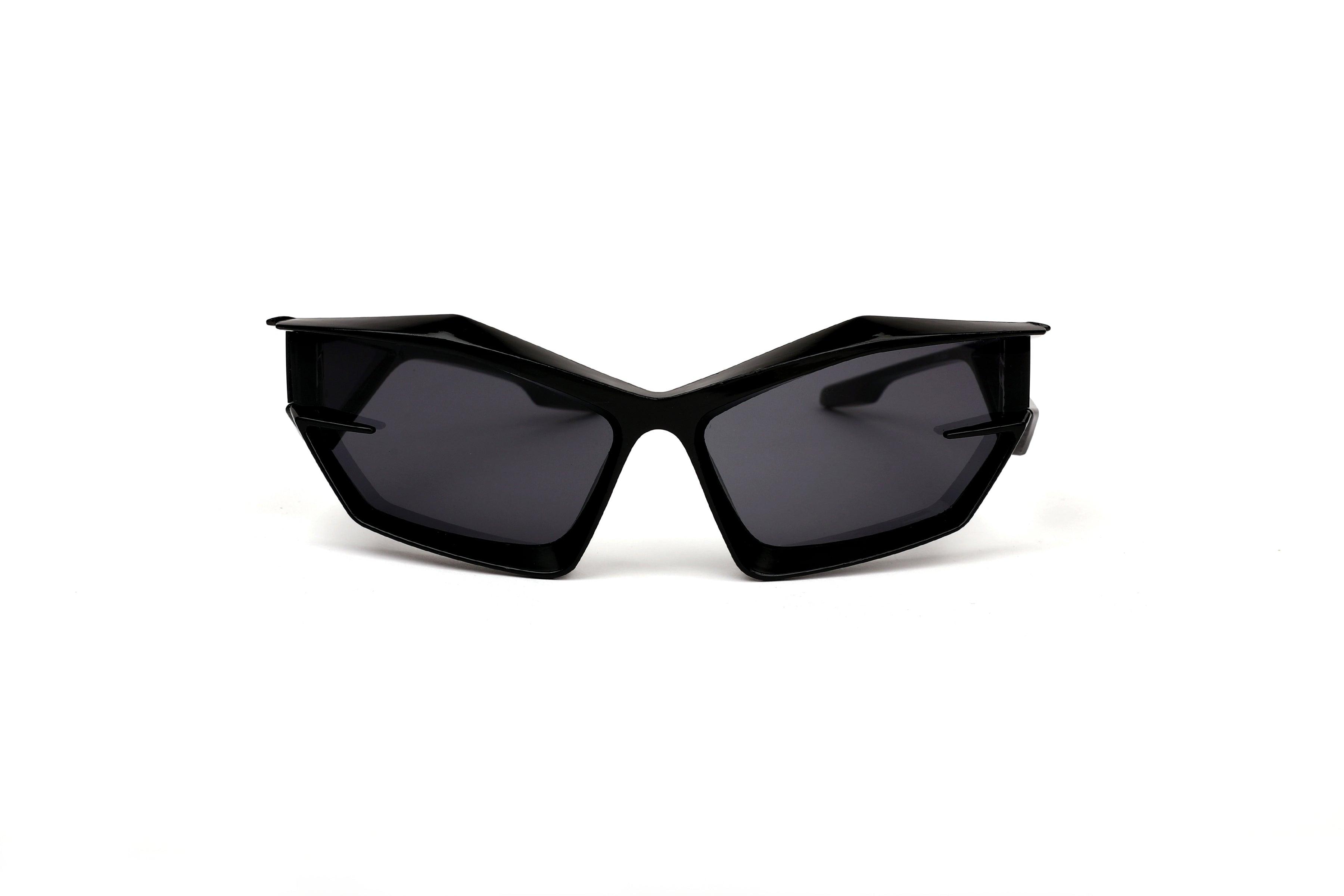 Angular Sculpted Futuristic Sunglasses