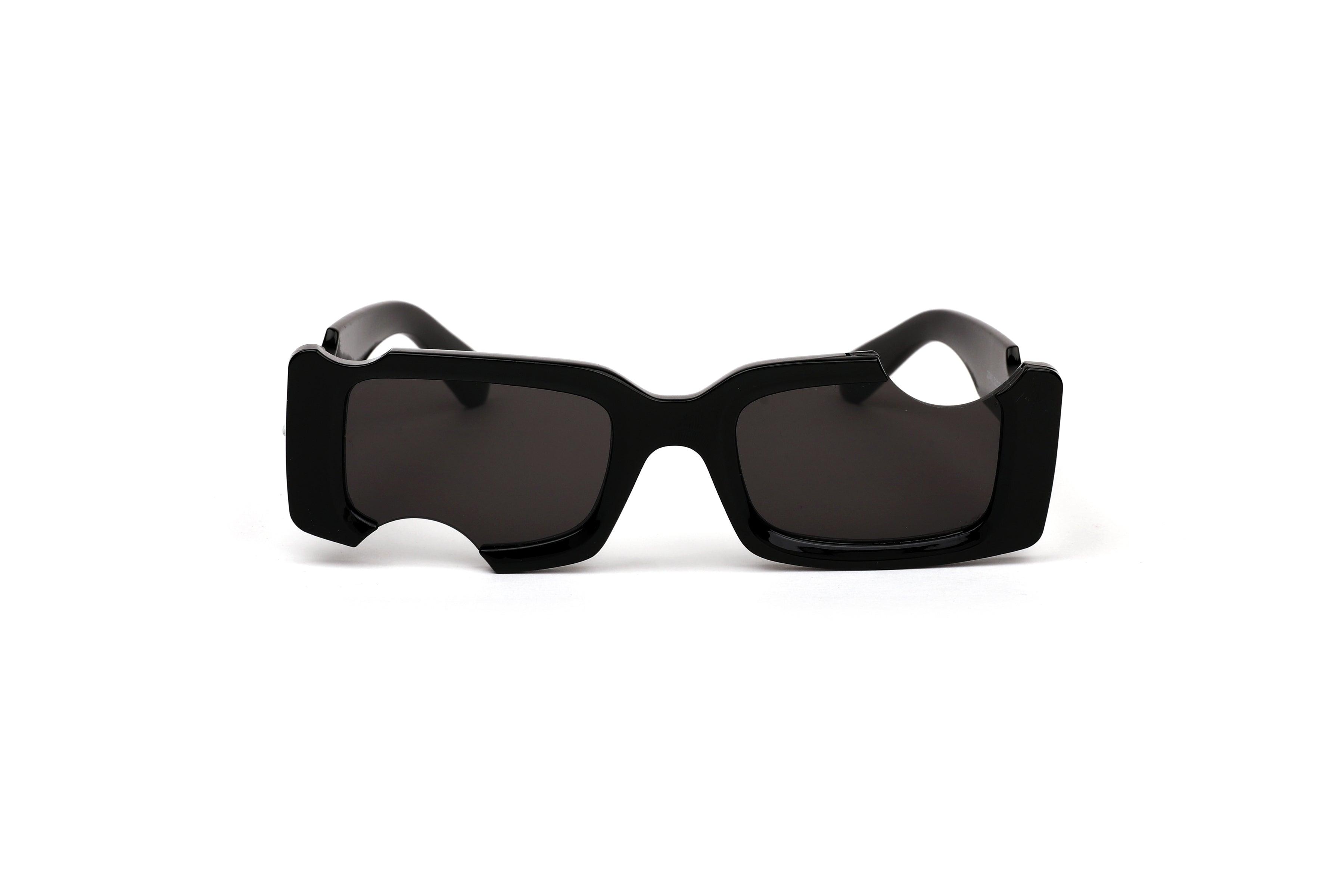 Cut-Out Detail Rectangular Sunglasses