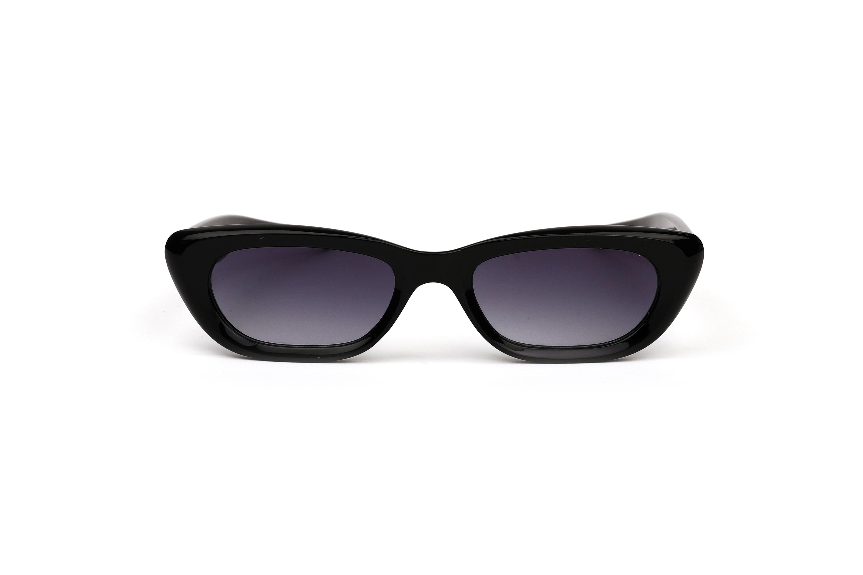 Classic Black Cat-Eye Sunglasses
