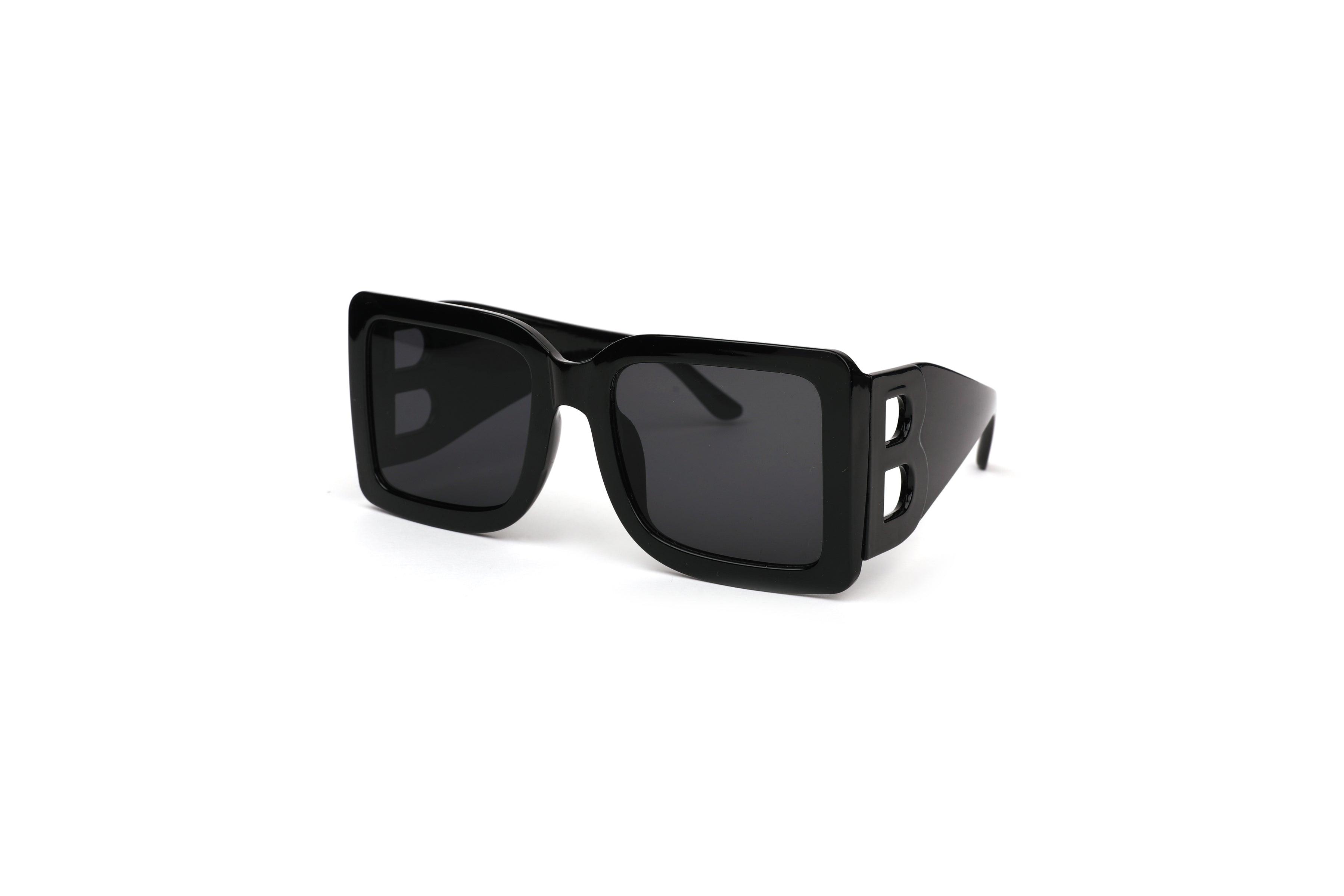 Black Oversized "BOSS" Sunglasses