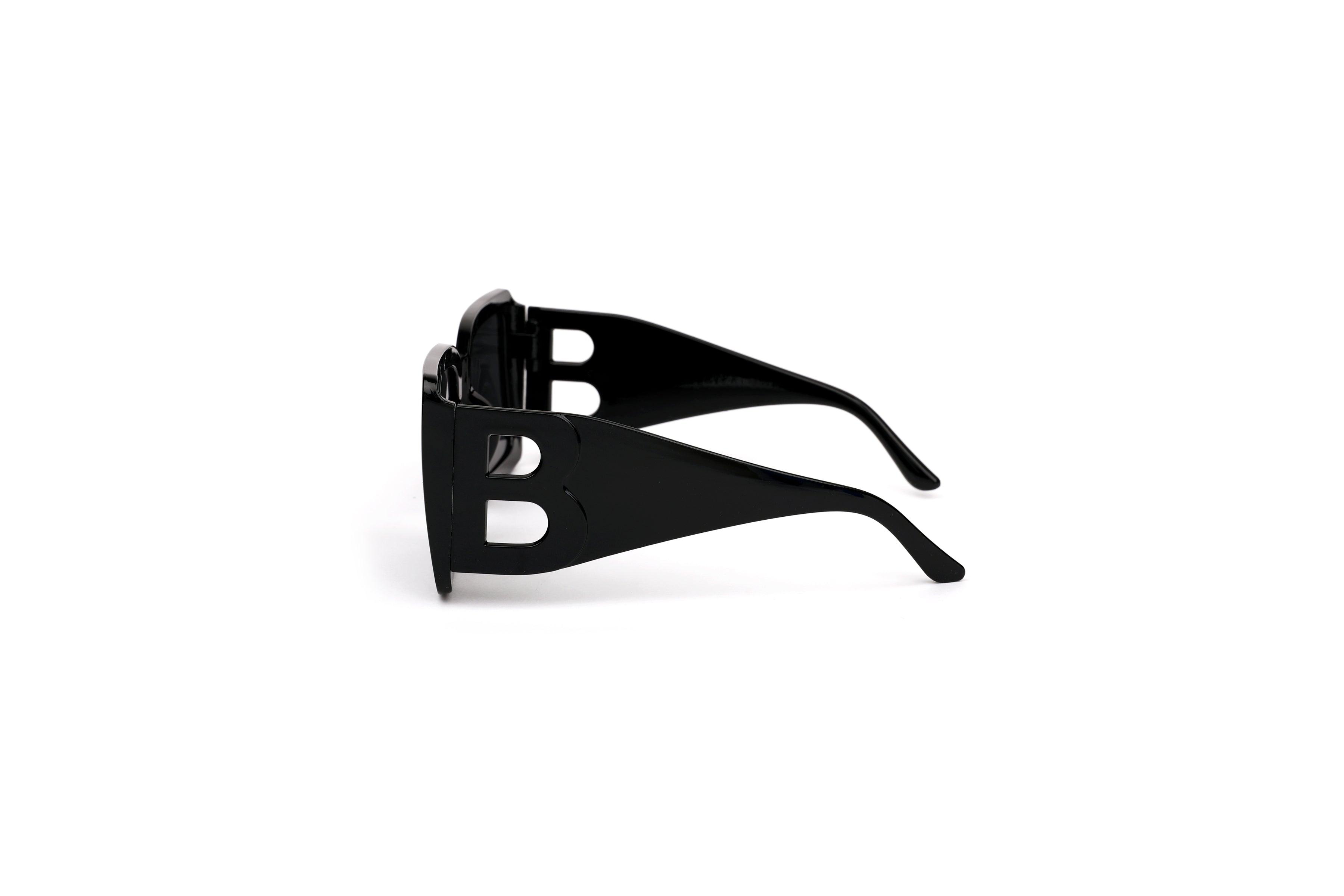 Black Oversized "BOSS" Sunglasses