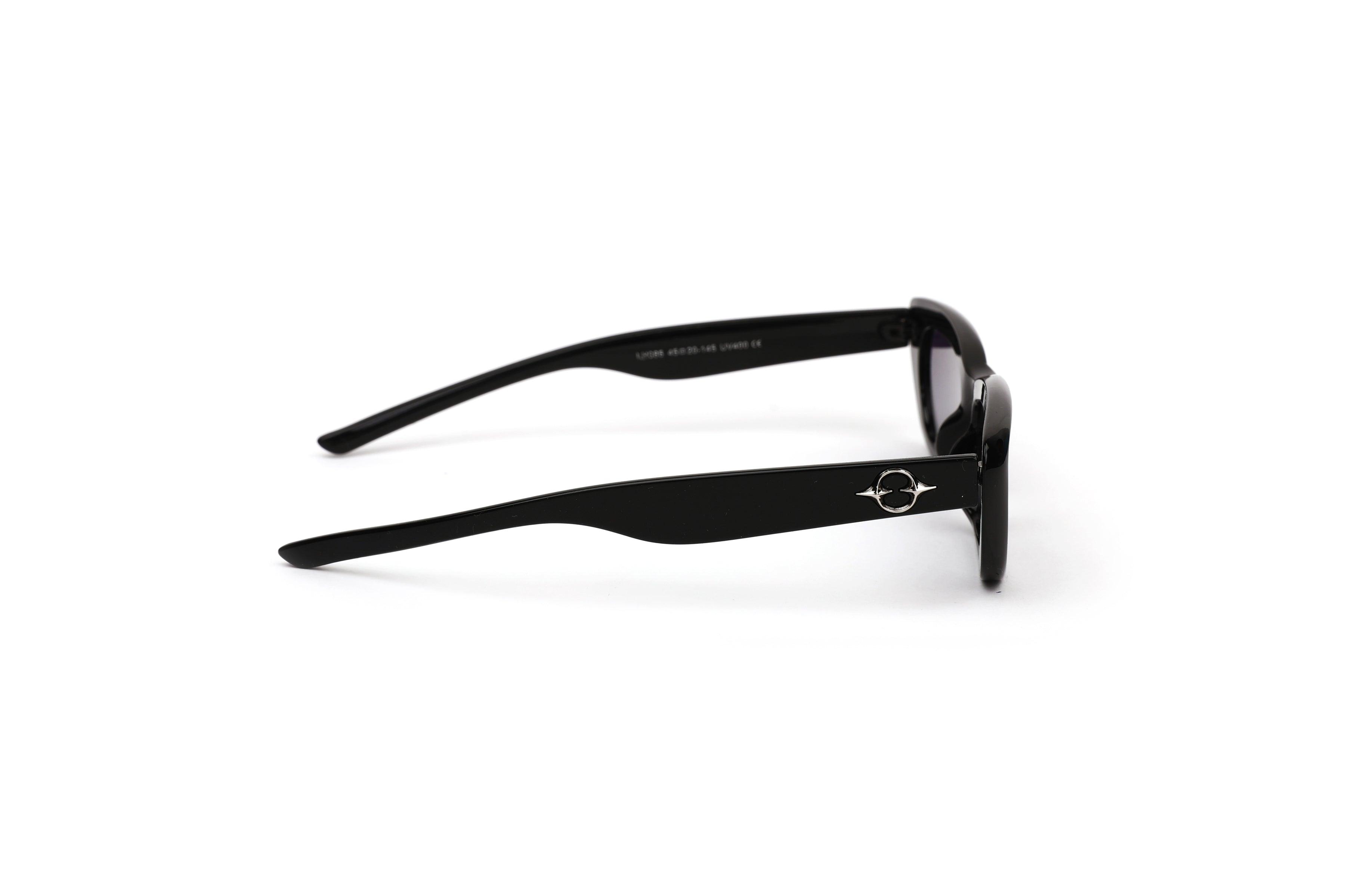 Classic Black Cat-Eye Sunglasses