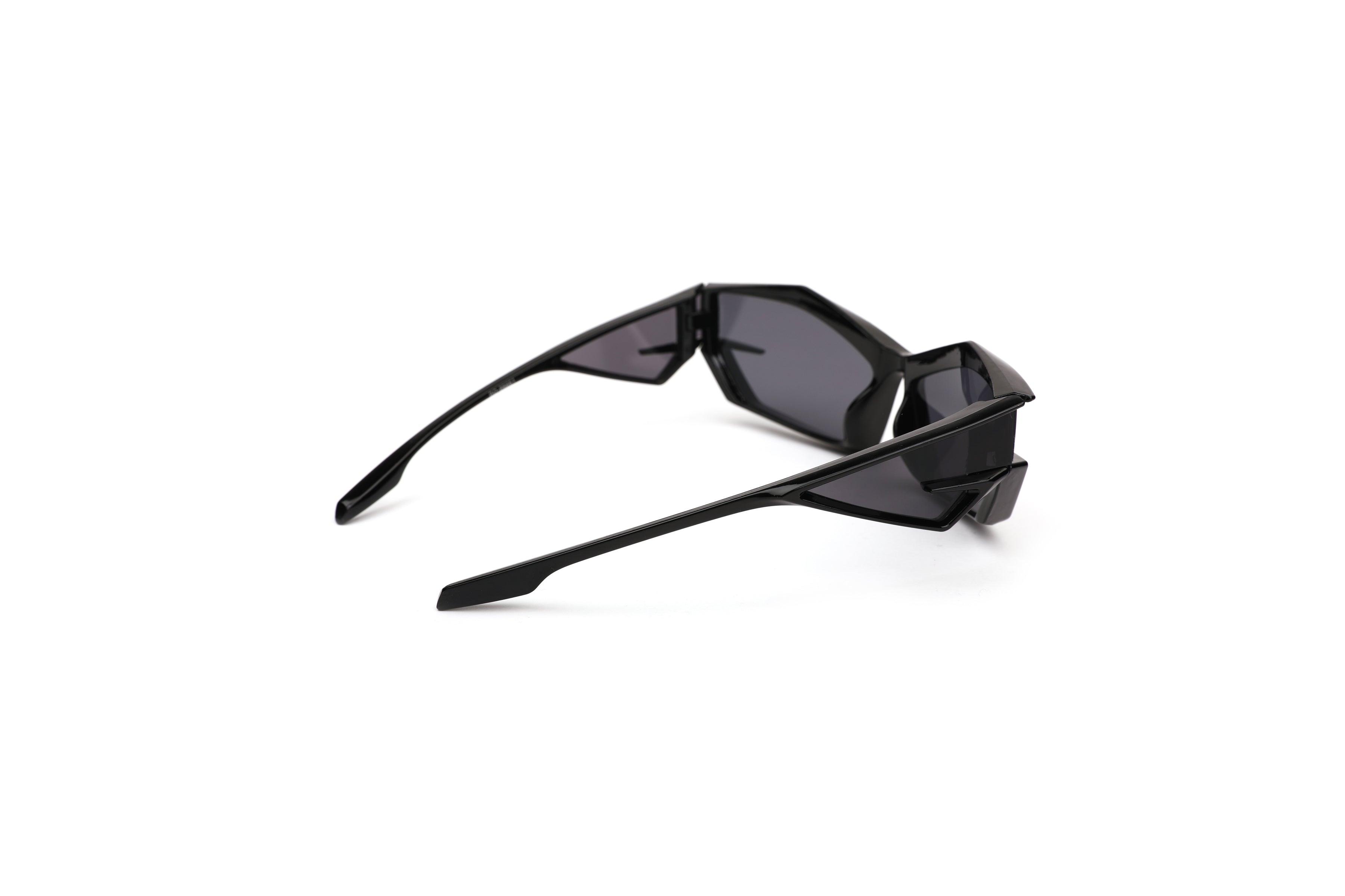 Angular Sculpted Futuristic Sunglasses