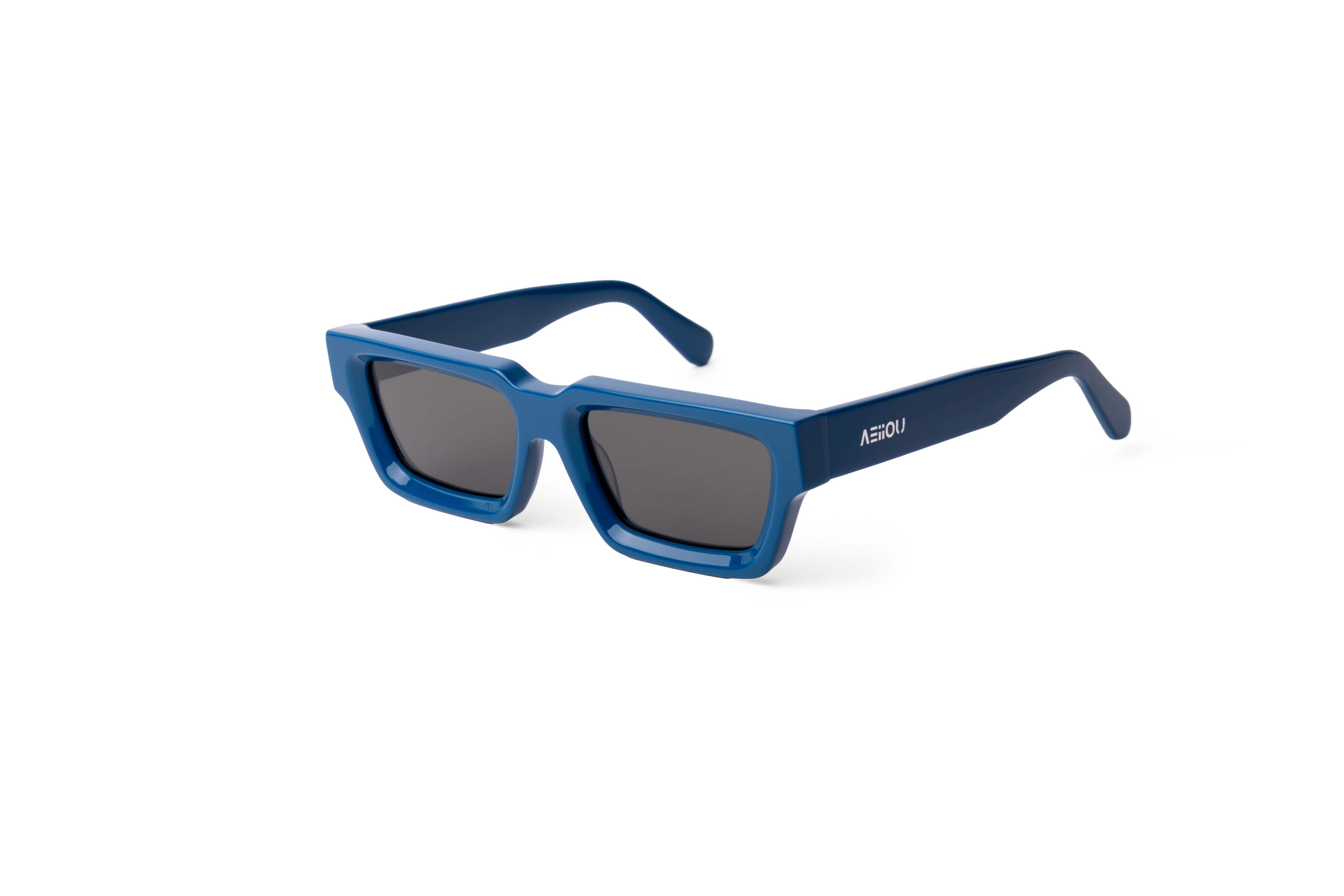 Electric Blue Luxury Sunglasses