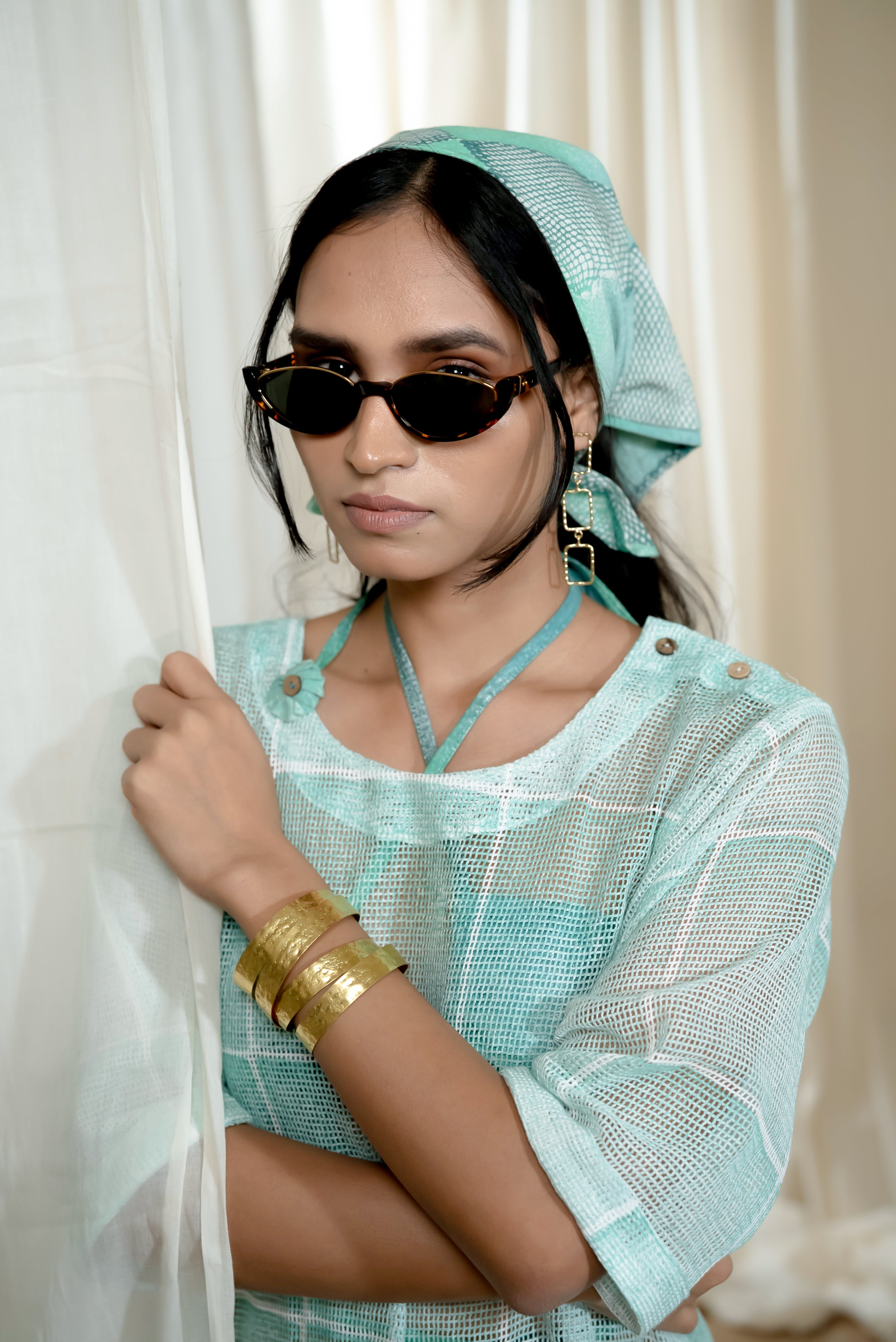 Tortoiseshell Cat-Eye Luxury Sunglasses