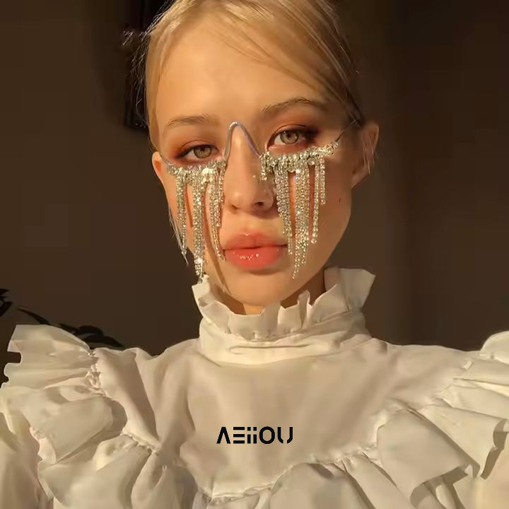 Crystal Cascade High Fashion