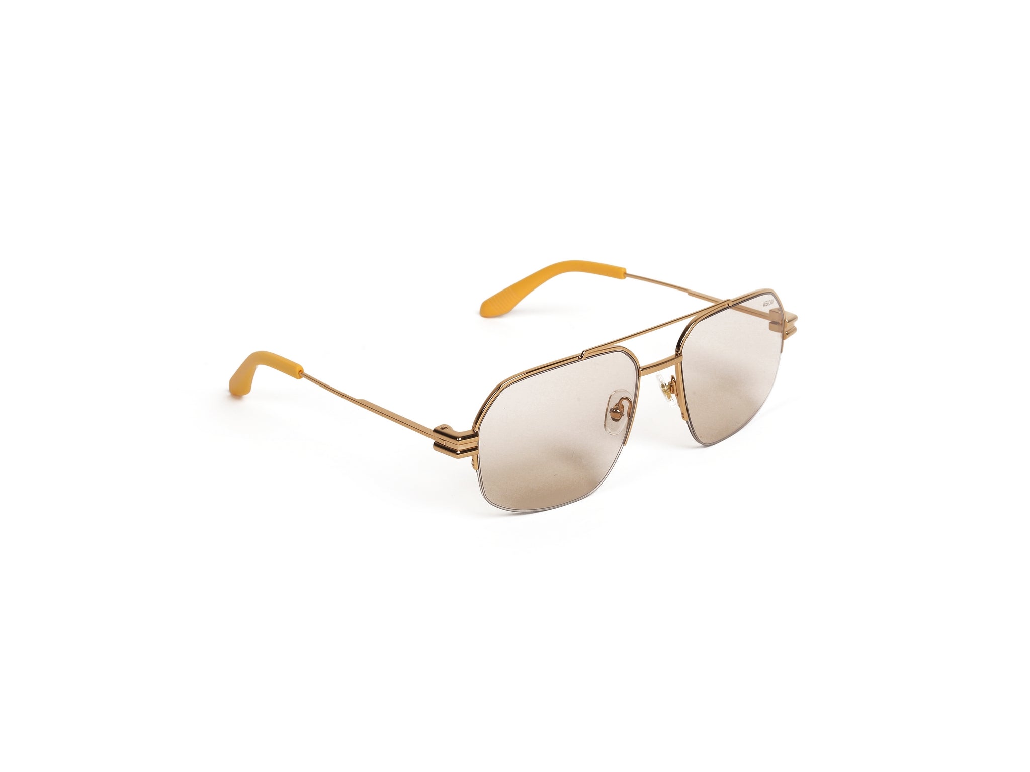 Gold Pilot Navigator Luxury Sunglasses