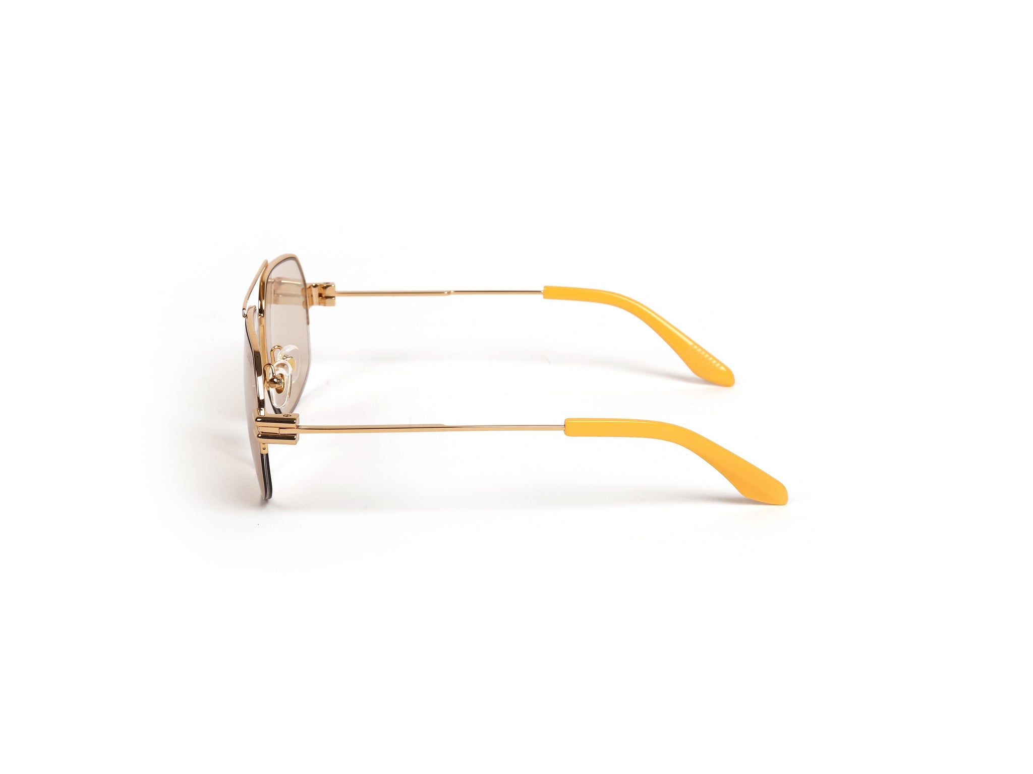 Gold Pilot Navigator Luxury Sunglasses