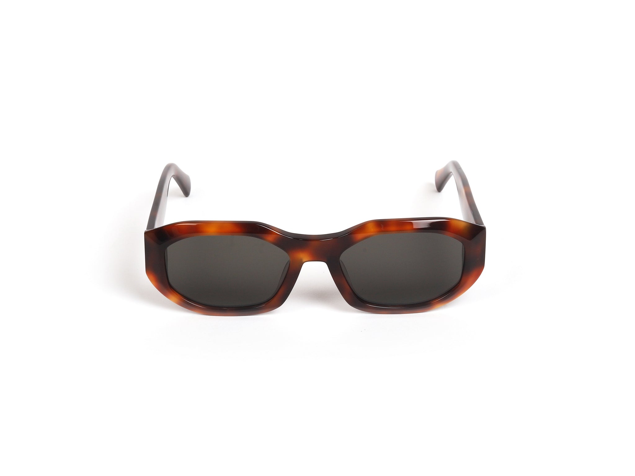 Obsidian Cut-Leopard Print Luxury Sunglasses