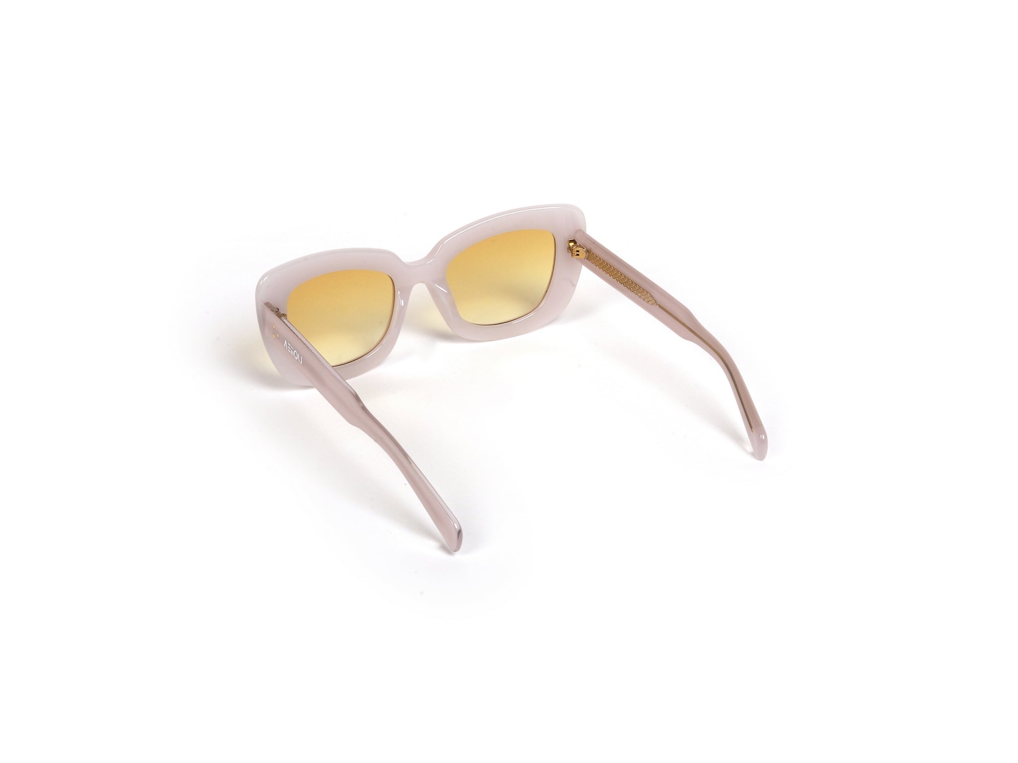 Radiate Timeless Elegance with Pearl White Cat-Eye Luxury Sunglasses | Luxury Cat-Eye Shades