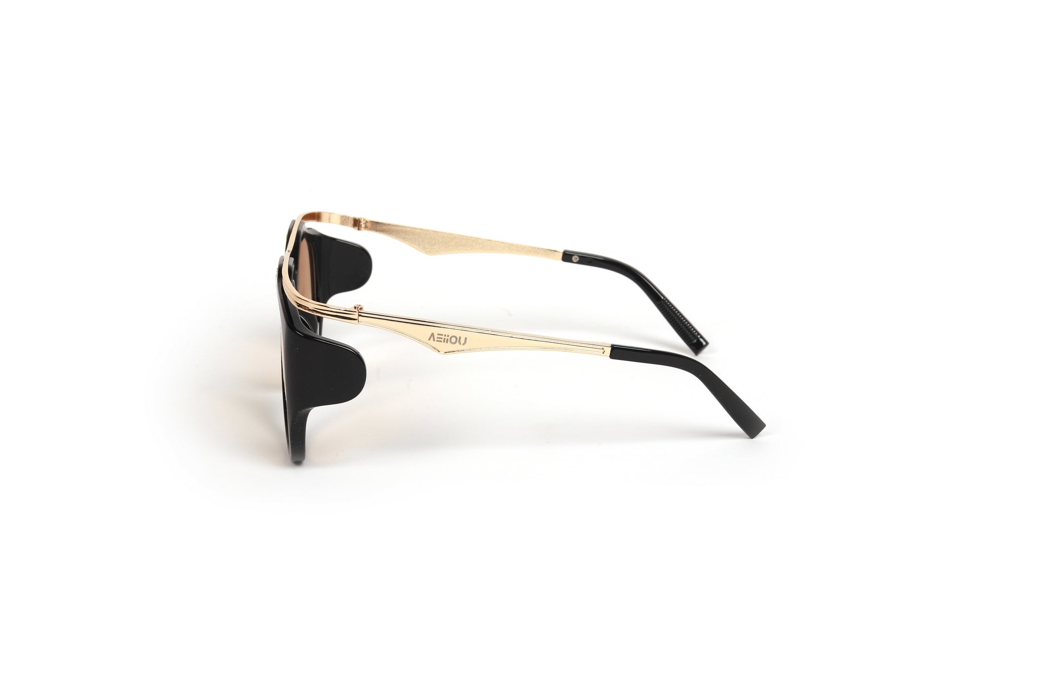 Gold Aviator Sunglasses