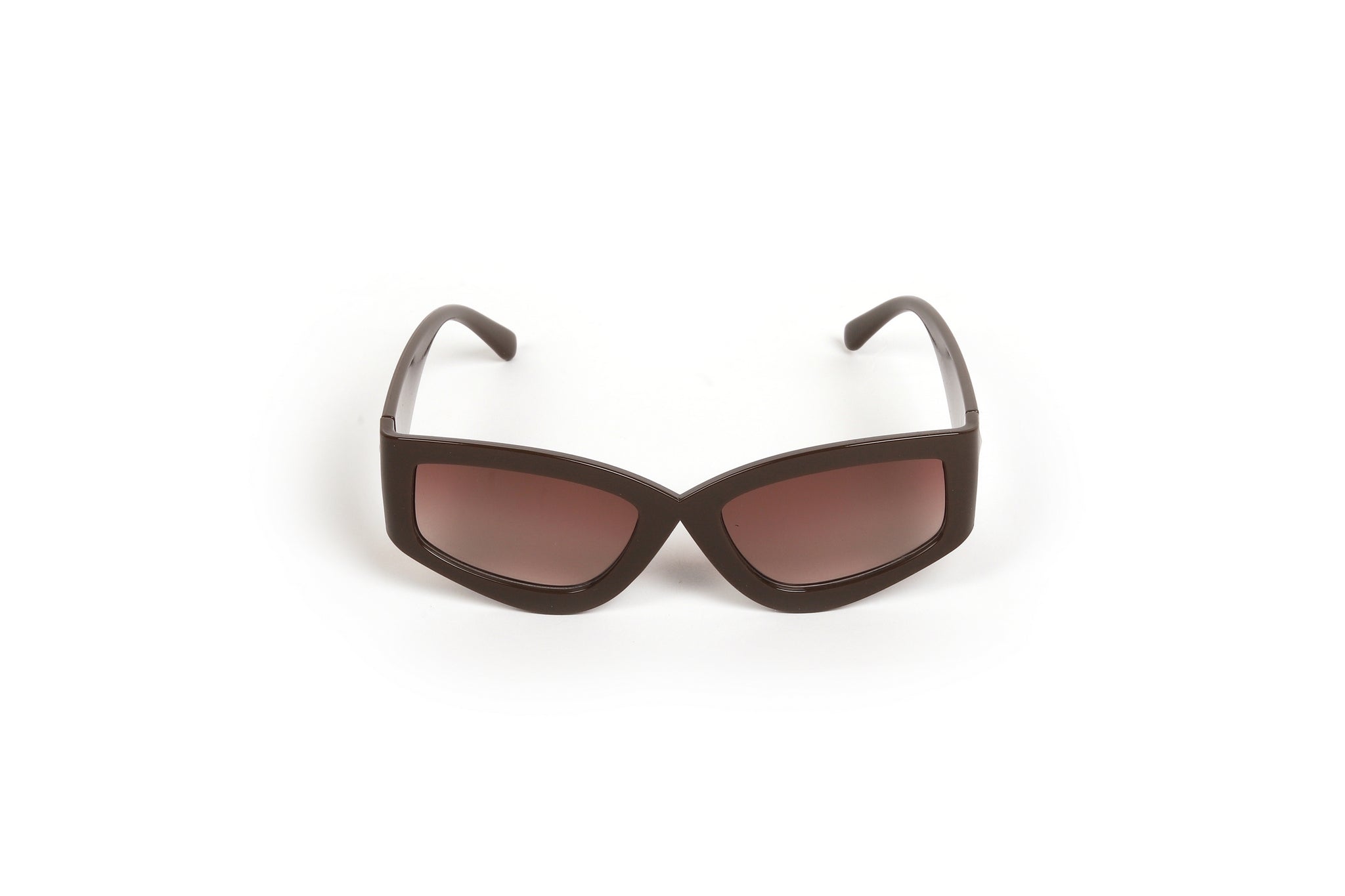 Boss Mode Geometric Frame Sunglasses
