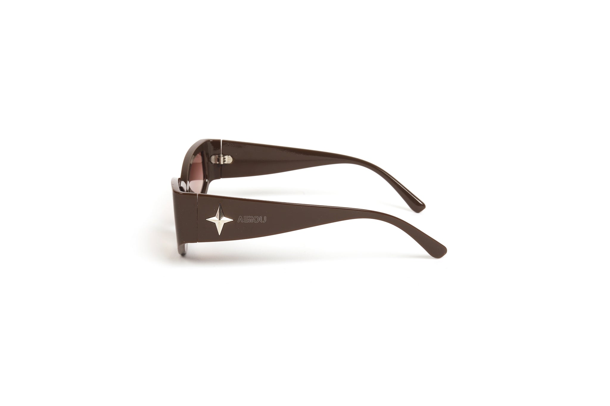 Boss Mode Geometric Frame Sunglasses
