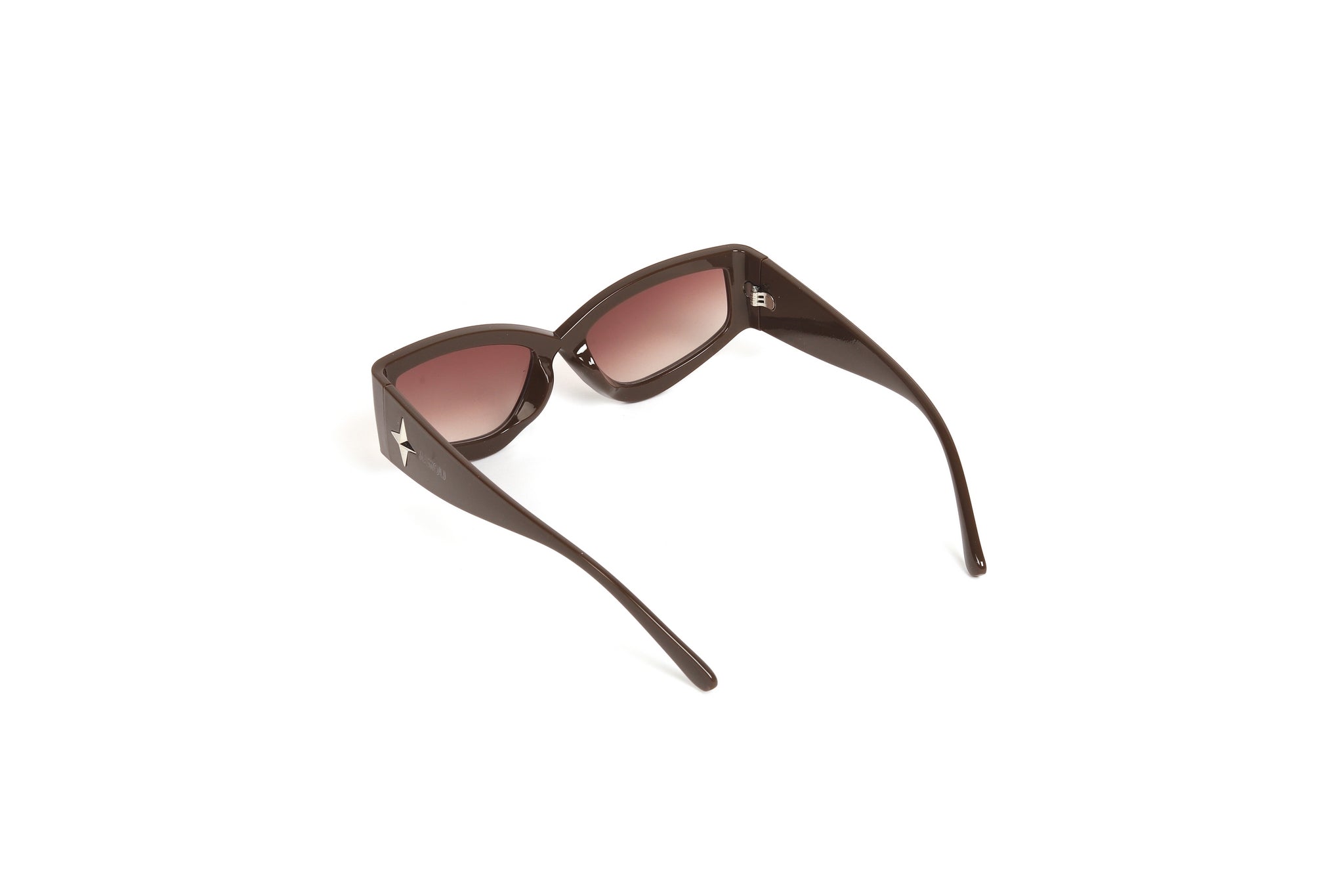 Boss Mode Geometric Frame Sunglasses