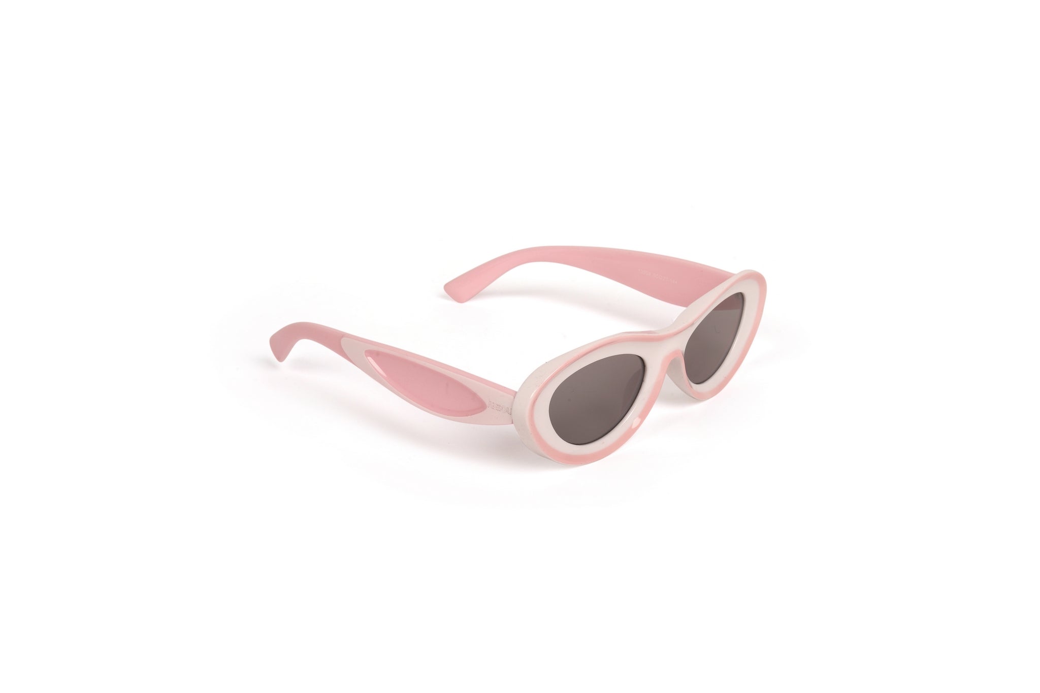 Retro Pink Oval Sunglasses