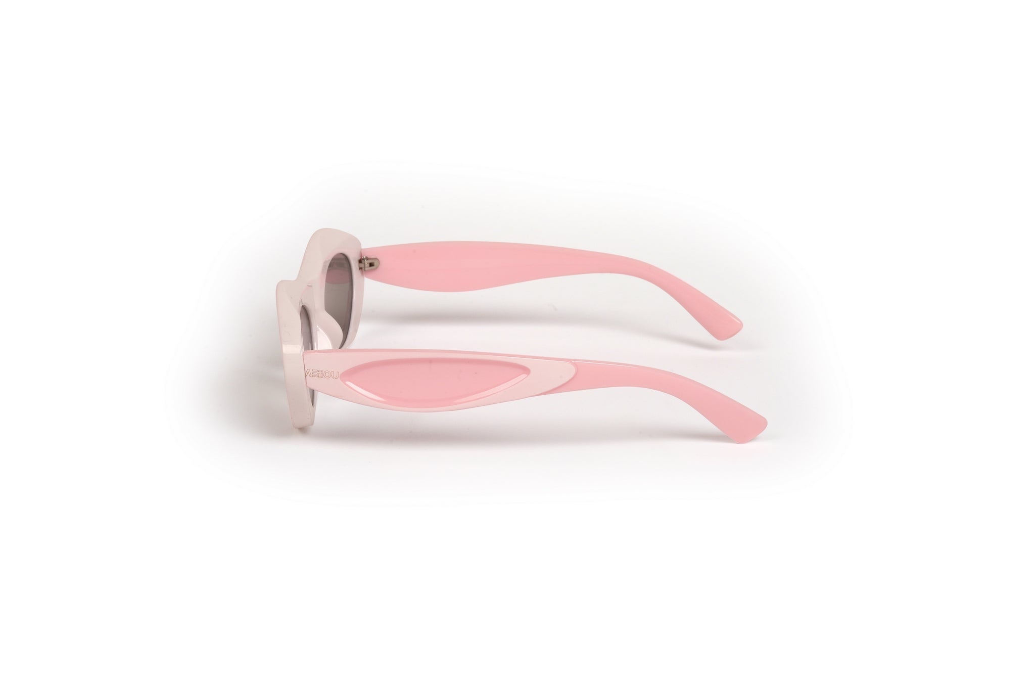 Retro Pink Oval Sunglasses