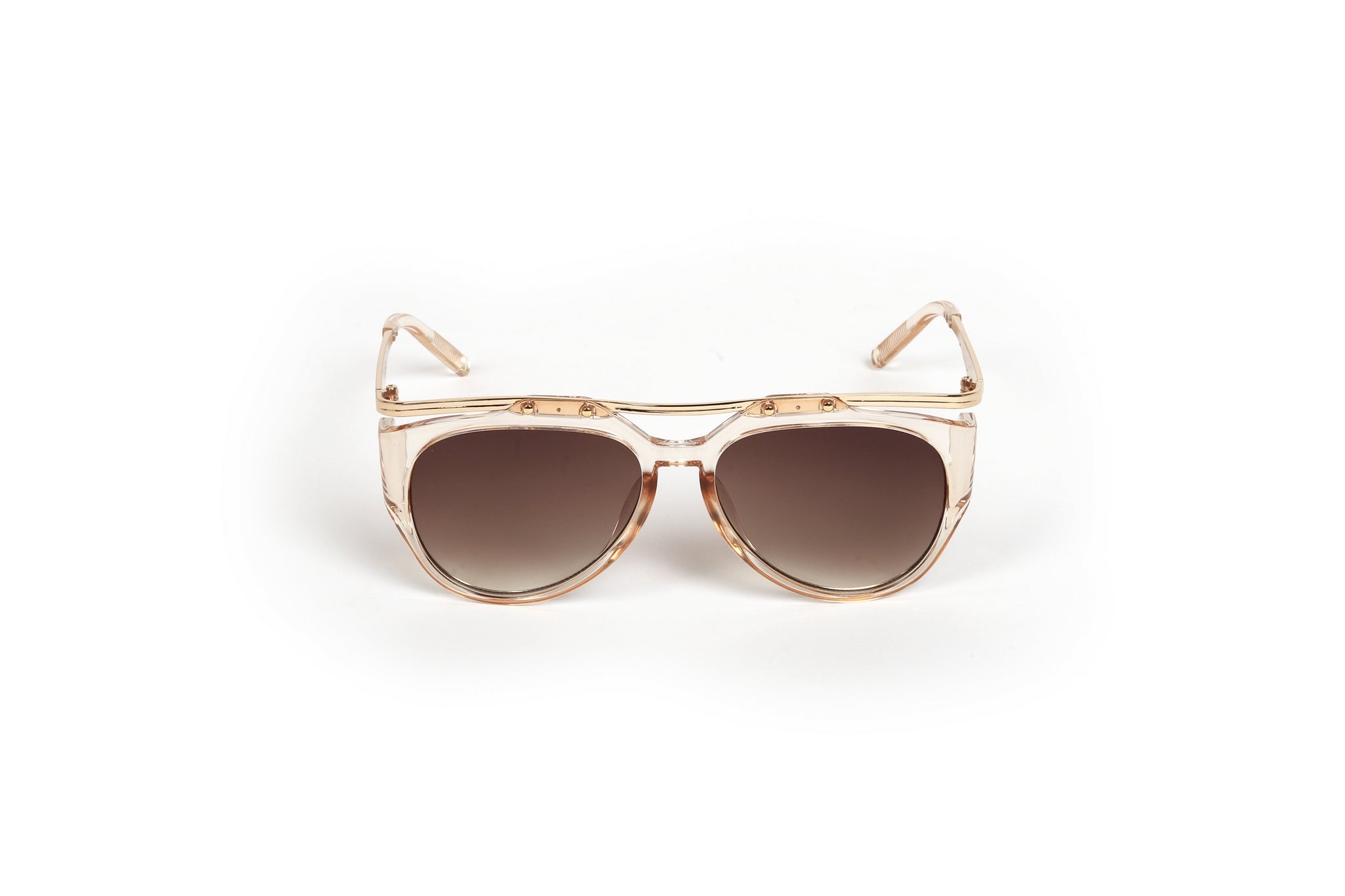 Champagne Aviator Sunglasses
