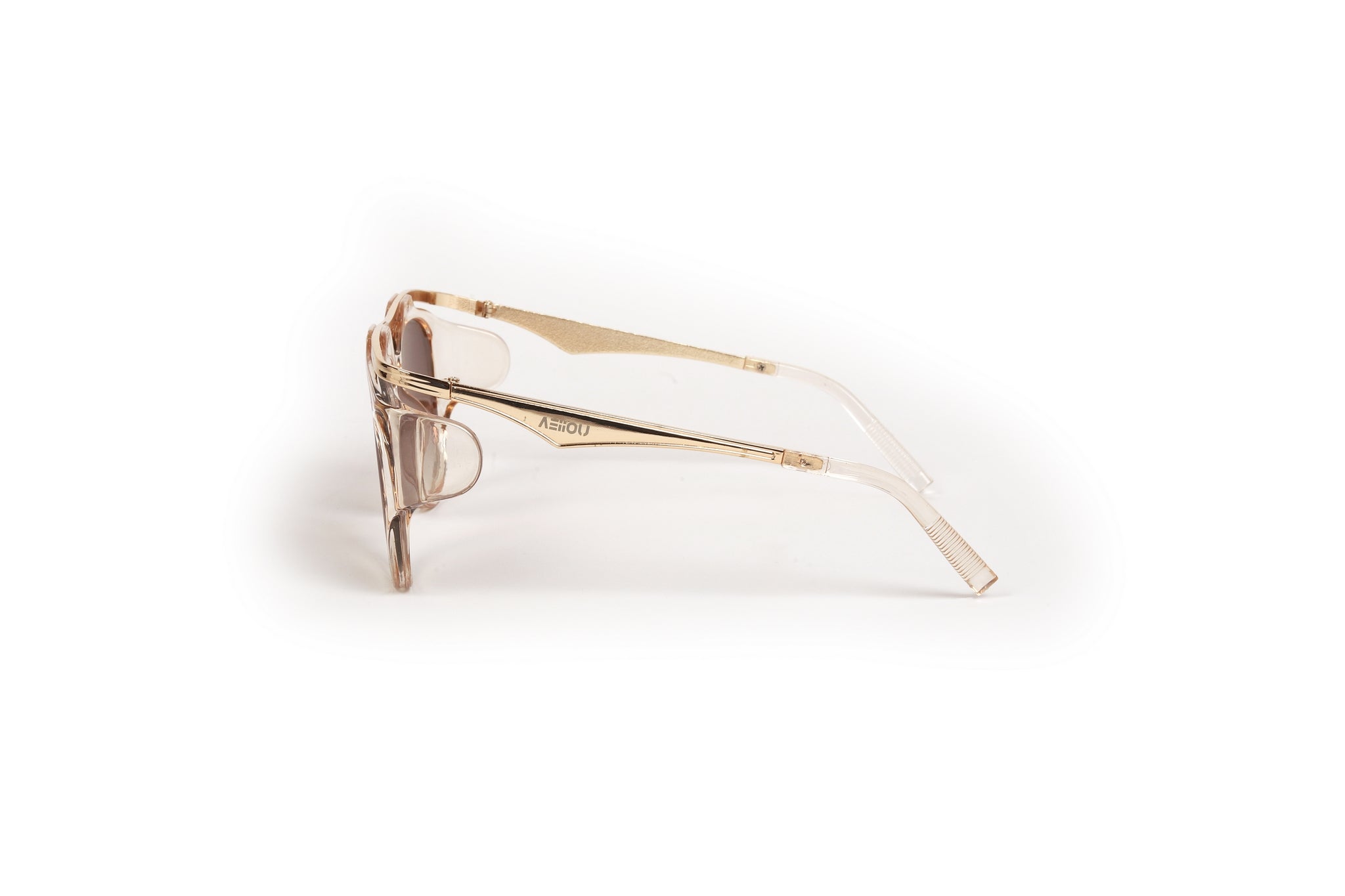 Champagne Aviator Sunglasses