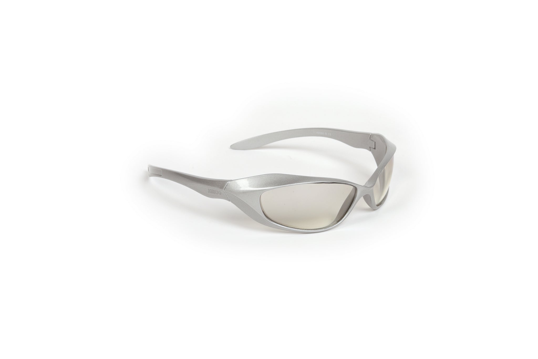 Glitch Dol Futuristic Silver Sunglasses