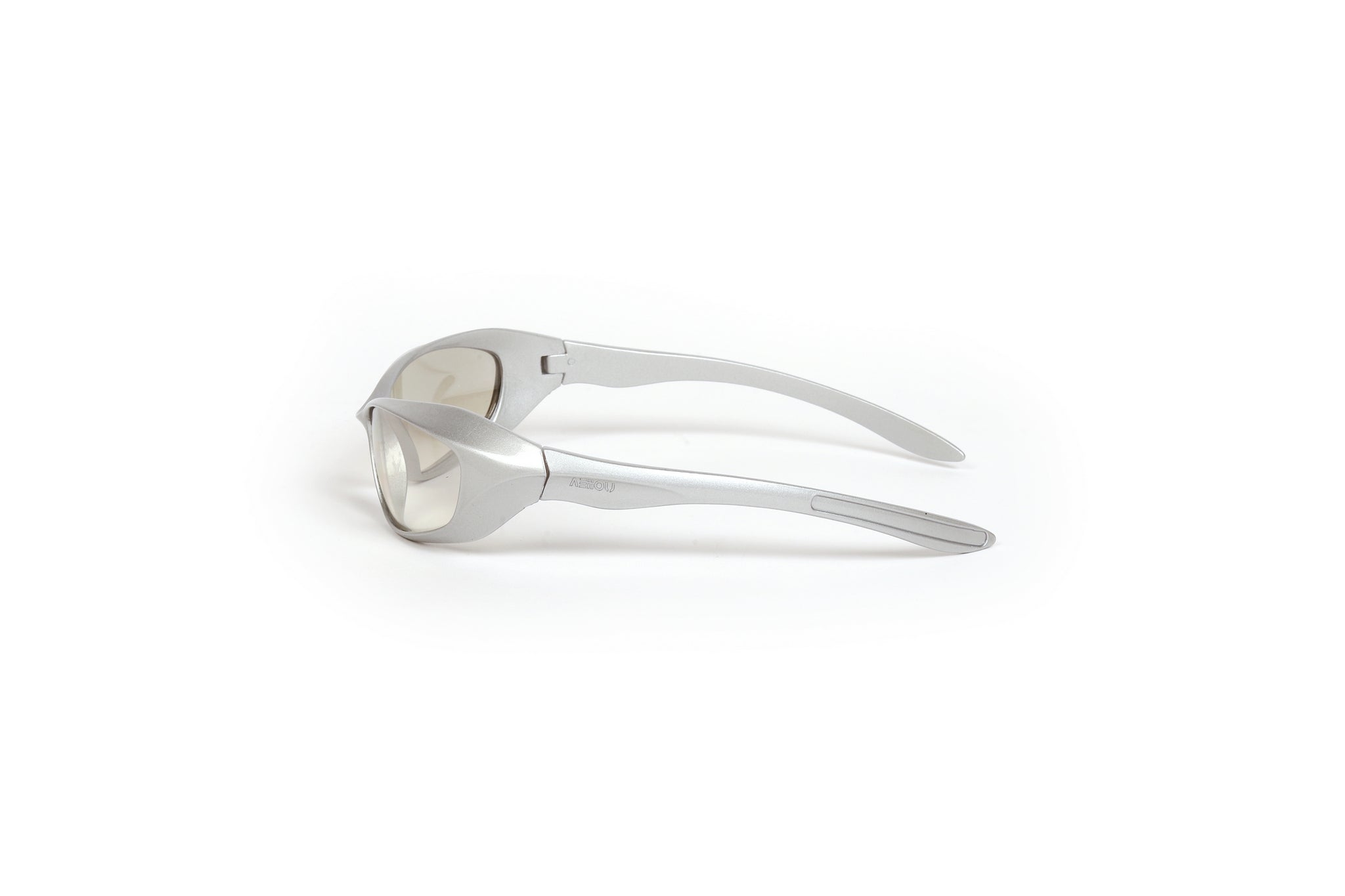 Glitch Dol Futuristic Silver Sunglasses