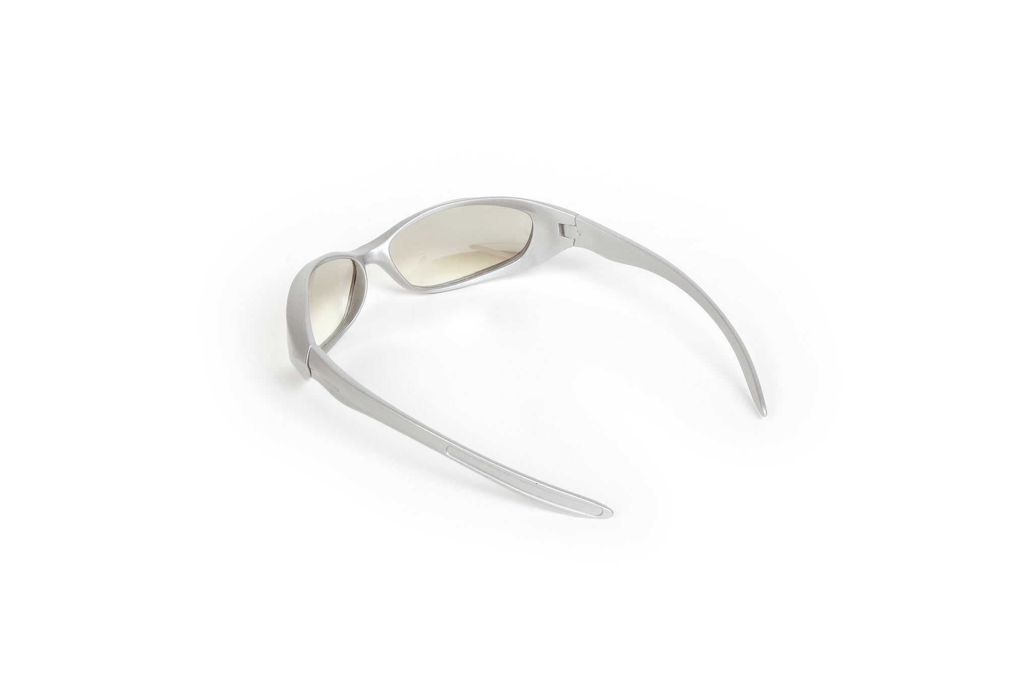 Glitch Dol Futuristic Silver Sunglasses