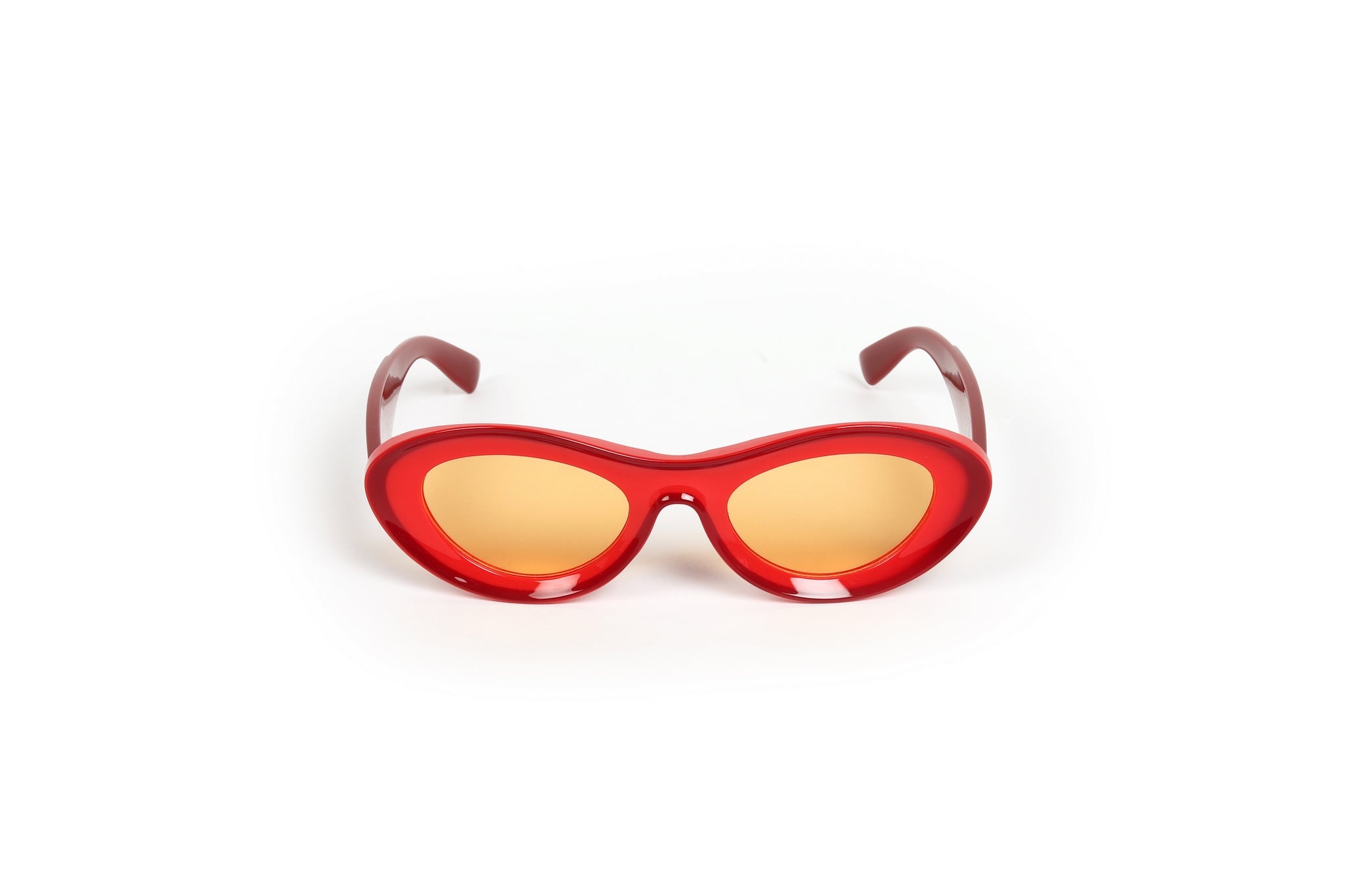 Color Shock Y2K Oval Sunglasses