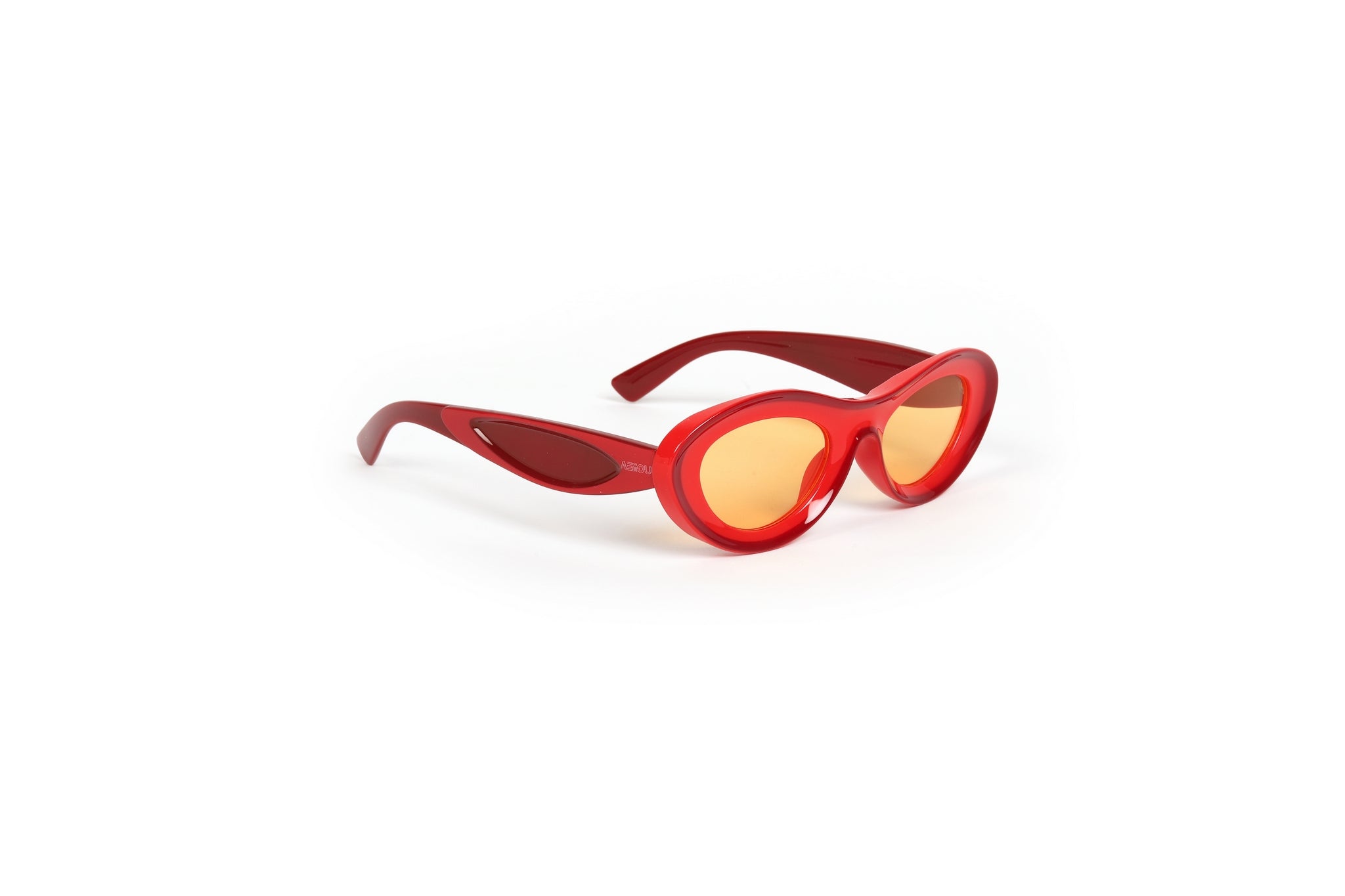 Color Shock Y2K Oval Sunglasses
