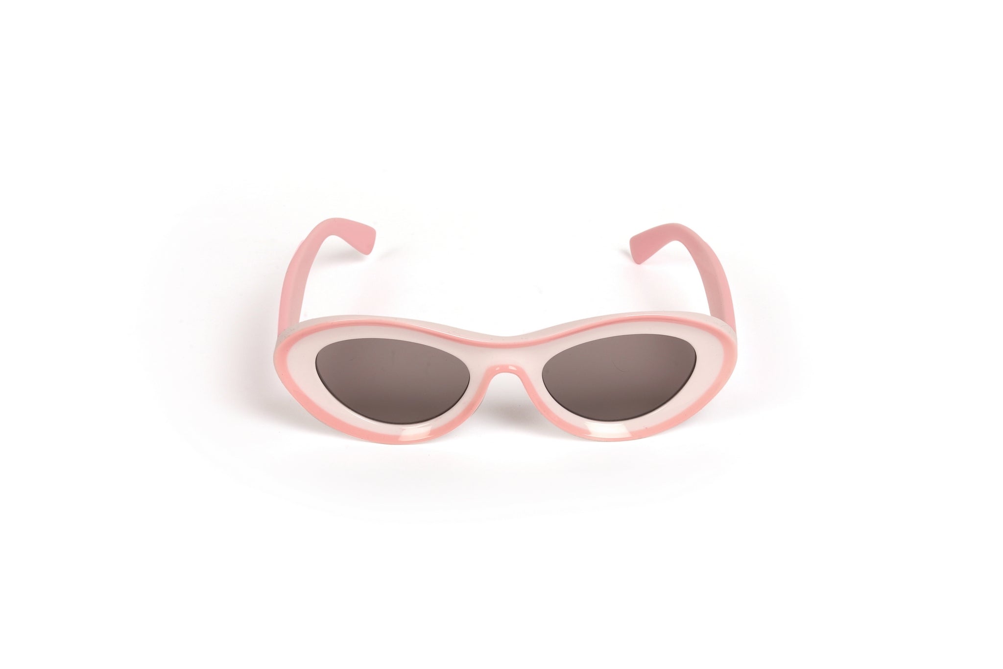 Retro Pink Oval Sunglasses
