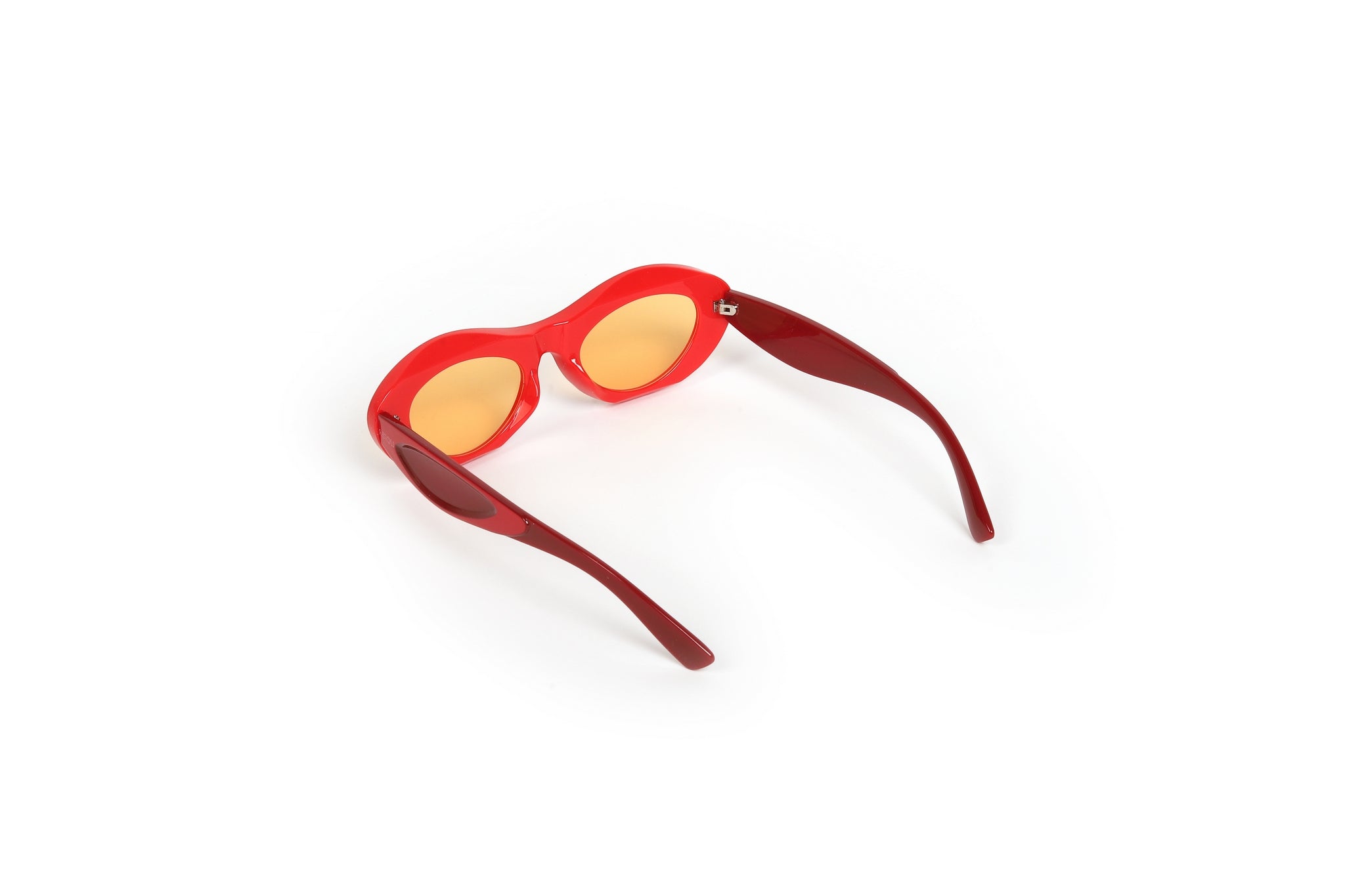 Color Shock Y2K Oval Sunglasses